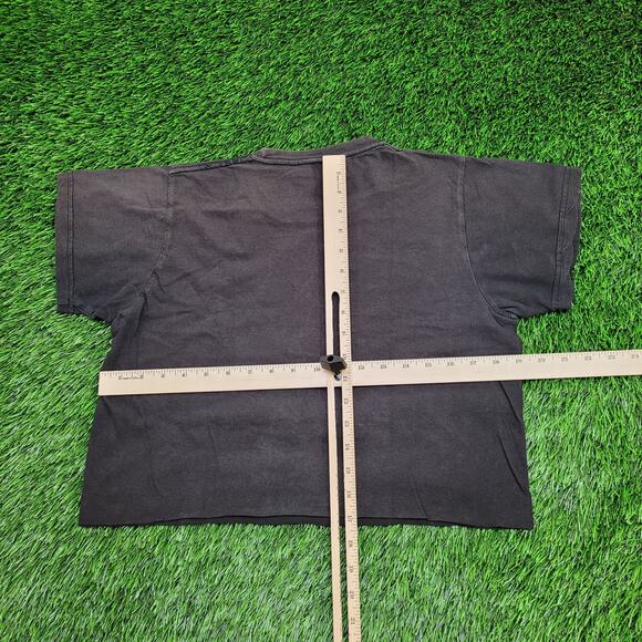 Vintage Kid-Cudi Crop-Top Shirt Womens M 19x17 Cud-Life Tour Faded - Picture 5 of 13